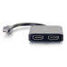 C2G 54292 video cable adapter Mini DisplayPort Black