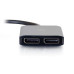 C2G 54291 video cable adapter DisplayPort Black