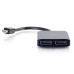 C2G 54290 video cable adapter Mini DisplayPort Black