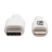 Tripp Lite M102-003-WH USB-C to Lightning Sync/Charge Cable (M/M), MFi Certified, White, 3 ft. (0.9 m)