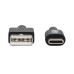 Tripp Lite Heavy-Duty USB-A to USB-C Cable - M/M, USB 2.0, UHMWPE and Aramid Fibers, Grey, 0.9 m
