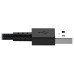 Tripp Lite M100-003-GY-MAX Heavy-Duty USB-A to Lightning Sync/Charge Cable, UHMWPE and Aramid Fibers, MFi Certified - 3 ft. (0.91 m)