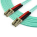 StarTech.com 7m (22ft) LC/UPC to LC/UPC OM3 Multimode Fiber Optic Cable, Full Duplex 50/125µm Zipcord Fiber, 100G Networks, LOMMF/VCSEL, <0.3dB Low Insertion Loss, LSZH Fiber Patch Cord