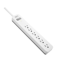 APC PE66WG surge protector Grey, White 6 AC outlet(s) 120 V 1.8 m