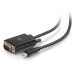 C2G 54677 video cable adapter 1.8288 m Mini DisplayPort VGA (D-Sub) Black