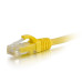 C2G 50745 networking cable Yellow 1.5 m Cat6a U/UTP (UTP)