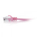 C2G 50872 networking cable Pink 15.2 m Cat6a U/UTP (UTP)