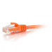 C2G 50842 networking cable Orange 2.1 m Cat6a U/UTP (UTP)