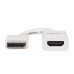 Tripp Lite P136-06N-HDR-W DisplayPort to HDMI Active Adapter (M/F) - 4K 60Hz, HDR, DP 1.2, HDCP 2.2, White, 6 in.