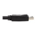 Tripp Lite DisplayPort KVM Cable Kit, 3 in 1 - 4K DisplayPort, USB, 3.5 mm Audio (3xM/3xM), 4:4:4, 3.05 m, Black