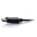 C2G 50194 video cable adapter 1.8 m DisplayPort HDMI Black