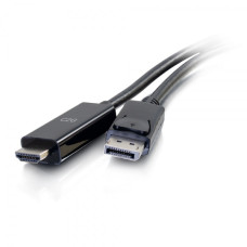C2G 50194 video cable adapter 1.8 m DisplayPort HDMI Black