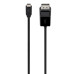 Belkin B2B103-06-BLK video cable adapter 1.8 m USB Type-C DisplayPort Black