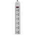 Tripp Lite SUPER6OMNIB Protect It! 230V 6-Universal Outlet Surge Protector, 1.8M Cord, British Plug, 750 Joules