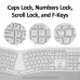 Kensington Pro Fit® Ergo Wireless Keyboard and Mouse—Gray