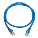 Tripp Lite N201P-003-BL Cat6 Gigabit Snagless Molded UTP Ethernet Cable (RJ45 M/M), PoE, CMR-LP, Blue, 3 ft. (0.91 m)