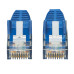 Tripp Lite N201P-003-BL Cat6 Gigabit Snagless Molded UTP Ethernet Cable (RJ45 M/M), PoE, CMR-LP, Blue, 3 ft. (0.91 m)