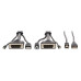 Tripp Lite DVI KVM Cable Kit - DVI, USB, 3.5 mm Audio (3xM/3xM) + USB (M/M), 6 ft. (1.83 m)