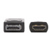 Tripp Lite P582-020-4K6AE DisplayPort 1.2 to HDMI Active Adapter Cable (M/M), 4K 60 Hz, HDR, Secure-Grip Plugs, Black, 20 ft. (6.1 m)