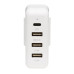 Tripp Lite U280-A04-A3C1 Portable Power Expansion Hub for Apple USB-C Power Adapter - 4 Ports (3 USB-A, 1 USB-C 45W)