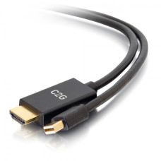 C2G 54435 video cable adapter 0.9 m DisplayPort HDMI Black