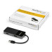 StarTech.com USB 3.0 to HDMI and VGA Adapter - 4K/1080p USB Type-A Dual Monitor Multiport Adapter Converter - External Video Graphics Card for Multiple Screens - Multi Display USB Adapter