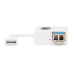Tripp Lite U236-MMF-LC USB 2.0 Ethernet NIC Adapter - 10/100 Mbps, 100Base-FX, LC, Multimode Fiber, White