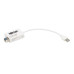 Tripp Lite U236-MMF-LC USB 2.0 Ethernet NIC Adapter - 10/100 Mbps, 100Base-FX, LC, Multimode Fiber, White