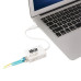 Tripp Lite U236-MMF-LC USB 2.0 Ethernet NIC Adapter - 10/100 Mbps, 100Base-FX, LC, Multimode Fiber, White