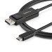 StarTech.com 3ft (1m) USB C to DisplayPort 1.2 Cable 4K 60Hz - Bidirectional DP to USB-C or USB-C to DP Reversible Video Adapter Cable - HBR2/HDR - USB Type C/TB3 Monitor Cable