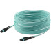 StarTech.com 10m (30ft) MTP(F)/PC to MTP(F)/PC OM3 Multimode Fiber Optic Cable, 12F Type-A, OFNP, 50/125µm LOMMF, 40G Networks, Low Insertion Loss, MPO Fiber Patch Cord