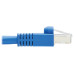 Tripp Lite N237A-P18N-WHSH Cat6a Junction Box Cable Assembly - Surface Mount, Shielded, PoE+, RJ45/110 Punchdown, 18-in. (45.72 cm), Blue