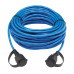 Tripp Lite N200P-050BL-IND Industrial Cat6 UTP Ethernet Cable (RJ45 M/M), 100W PoE, CMR-LP, IP68, Blue, 50 ft. (15.24 m)