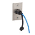 Tripp Lite N200P-050BL-IND Industrial Cat6 UTP Ethernet Cable (RJ45 M/M), 100W PoE, CMR-LP, IP68, Blue, 50 ft. (15.24 m)