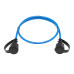 Tripp Lite N200P-003BL-IND Industrial Cat6 UTP Ethernet Cable (RJ45 M/M), 100W PoE, CMR-LP, IP68, Blue, 3 ft. (0.91 m)