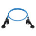 Tripp Lite N200P-003BL-IND Industrial Cat6 UTP Ethernet Cable (RJ45 M/M), 100W PoE, CMR-LP, IP68, Blue, 3 ft. (0.91 m)