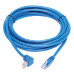 Tripp Lite N204-015-BL-DN Down-Angle Cat6 Gigabit Molded UTP Ethernet Cable (RJ45 Right-Angle Down M to RJ45 M), Blue, 15 ft. (4.57 m)