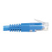 Tripp Lite N204-015-BL-UP Up-Angle Cat6 Gigabit Molded UTP Ethernet Cable (RJ45 Right-Angle Up M to RJ45 M), Blue, 15 ft. (4.57 m)
