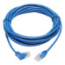 Tripp Lite N204-S20-BL-UP Up-Angle Cat6 Gigabit Molded Slim UTP Ethernet Cable (RJ45 Right-Angle Up M to RJ45 M), Blue, 20 ft. (6.09 m)