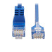 Tripp Lite N204-S02-BL-UP Up-Angle Cat6 Gigabit Molded Slim UTP Ethernet Cable (RJ45 Right-Angle Up M to RJ45 M), Blue, 2 ft. (0.61 m)