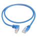 Tripp Lite N204-S03-BL-DN Down-Angle Cat6 Gigabit Molded Slim UTP Ethernet Cable (RJ45 Right-Angle Down M to RJ45 M), Blue, 3 ft. (0.91 m)