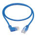 Tripp Lite N204-S03-BL-RA Right-Angle Cat6 Gigabit Molded Slim UTP Ethernet Cable (RJ45 Right-Angle M to RJ45 M), Blue, 3 ft. (0.91 m)