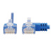 Tripp Lite N204-S03-BL-RA Right-Angle Cat6 Gigabit Molded Slim UTP Ethernet Cable (RJ45 Right-Angle M to RJ45 M), Blue, 3 ft. (0.91 m)