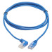 Tripp Lite N204-S05-BL-LA Left-Angle Cat6 Gigabit Molded Slim UTP Ethernet Cable (RJ45 Left-Angle M to RJ45 M), Blue, 5 ft. (1.52 m)