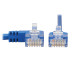 Tripp Lite N204-S05-BL-LA Left-Angle Cat6 Gigabit Molded Slim UTP Ethernet Cable (RJ45 Left-Angle M to RJ45 M), Blue, 5 ft. (1.52 m)