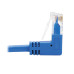 Tripp Lite N204-S05-BL-DN Down-Angle Cat6 Gigabit Molded Slim UTP Ethernet Cable (RJ45 Right-Angle Down M to RJ45 M), Blue, 5 ft. (1.52 m)