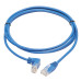 Tripp Lite N204-S07-BL-DN Down-Angle Cat6 Gigabit Molded Slim UTP Ethernet Cable (RJ45 Right-Angle Down M to RJ45 M), Blue, 7 ft. (2.13 m)