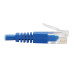 Tripp Lite N204-S07-BL-LA Left-Angle Cat6 Gigabit Molded Slim UTP Ethernet Cable (RJ45 Left-Angle M to RJ45 M), Blue, 7 ft. (2.13 m)