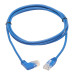 Tripp Lite N204-S05-BL-RA Right-Angle Cat6 Gigabit Molded Slim UTP Ethernet Cable (RJ45 Right-Angle M to RJ45 M), Blue, 5 ft. (1.52 m)