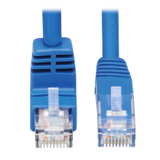 Tripp Lite N204-020-BL-DN Down-Angle Cat6 Gigabit Molded UTP Ethernet Cable (RJ45 Right-Angle Down M to RJ45 M), Blue, 20 ft. (6.09 m)